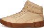 PUMA Carina 2.0 Mid dames sneaker Beige - Thumbnail 1