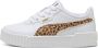 PUMA Carina 3.0 Animal PS Sneakers White-Light Sand- Gold - Thumbnail 1