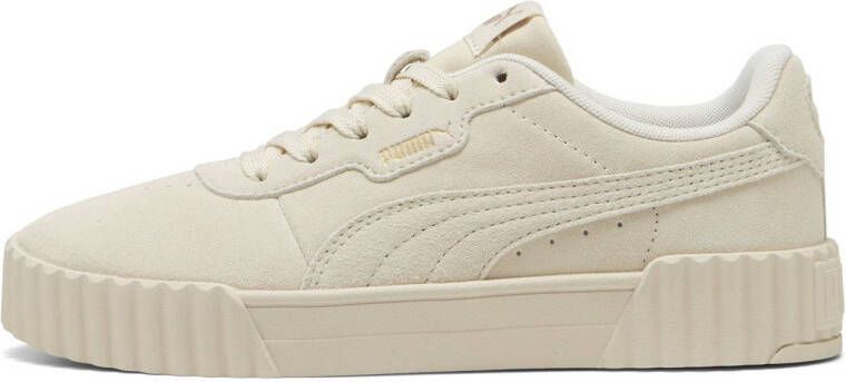 PUMA Carina 3.0 SD Dames Sneakers Alpine Snow- Gold