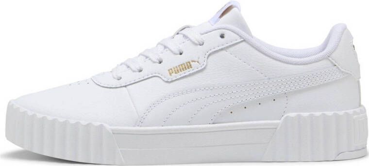 PUMA Carina 3.0 dames sneaker leren schoenen 400365 01 wit