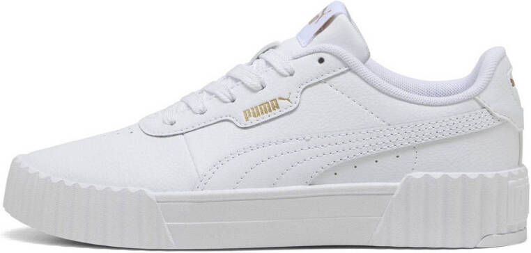 PUMA Carina 3.0 Jr. sneaker leren schoenen 401476 01 wit