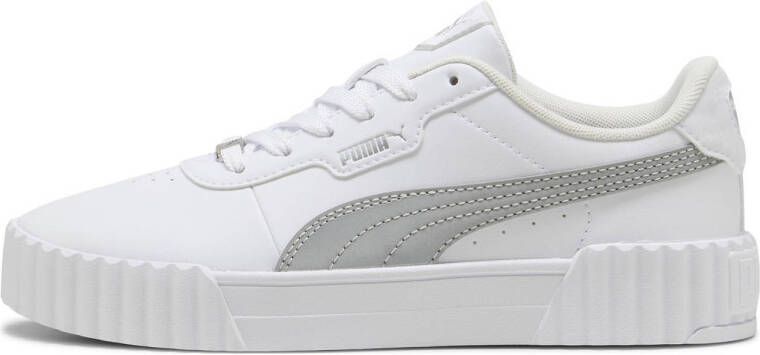 PUMA Carina 3.0 DayINight Dames Sneakers White- Silver