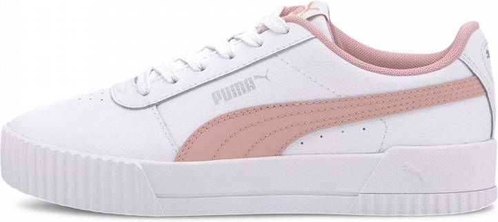 Puma Carina L Jr sneakers wit roze