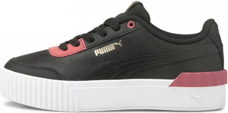 Puma Carina Lift Jr. sneakers zwart/roze - Schoenen.nl