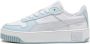 Puma Carina Street leren sneakers wit lichtblauw lichtgrijs Meisjes Leer 35.5 - Thumbnail 1