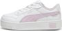 Puma Carina Street leren sneakers wit lila Meisjes Leer Meerkleurig 35 - Thumbnail 1