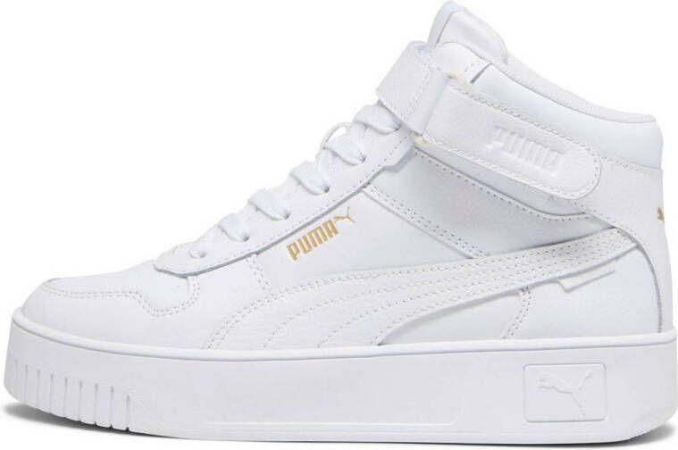 Puma Stijlvolle Street Mid Sneakers voor Vrouwen White Dames