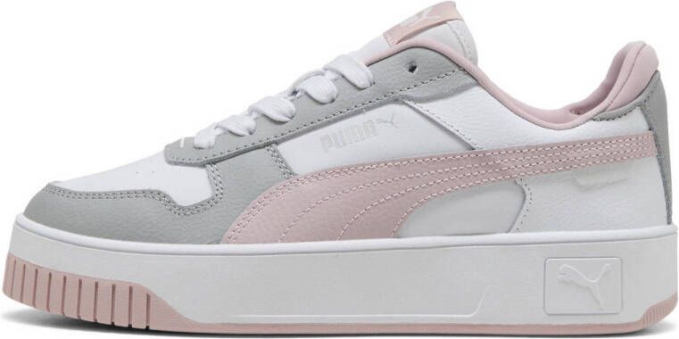 PUMA Carina Street Dames Sneakers White-Mauve Mist-Gray Echo