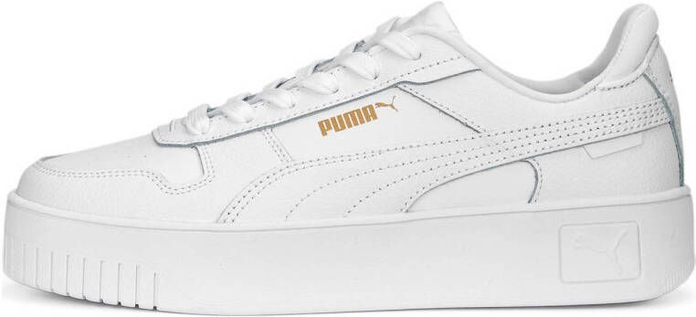 Puma Sneakers van leer met contrastgarnering model 'Carina Street' - Foto 7