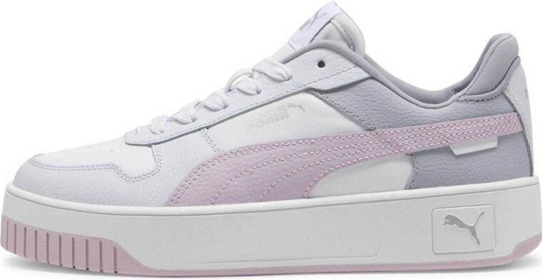 Puma Carina Street sneakers wit grijs lila
