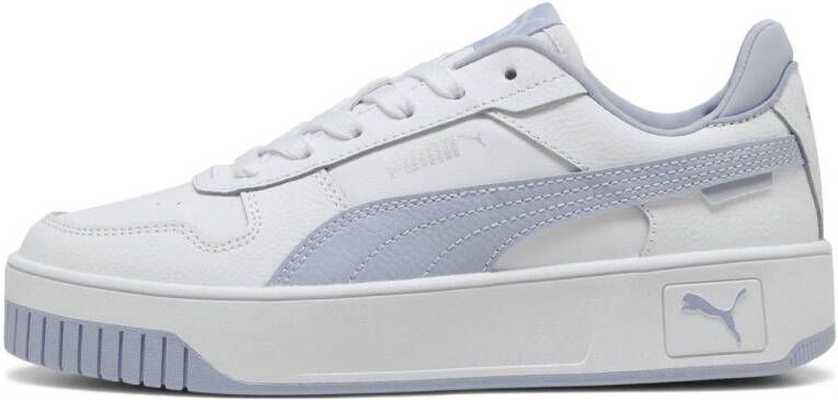 PUMA Carina Street Jr Meisjes Sneakers White-Cool Weather