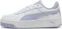 PUMA Carina Street Jr Meisjes Sneakers White-Cool Weather - Thumbnail 1