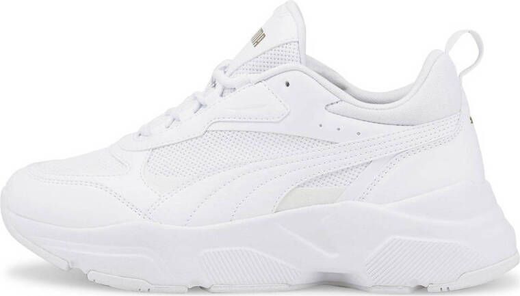 PUMA Cassia Dames Sneakers White- White-Goud