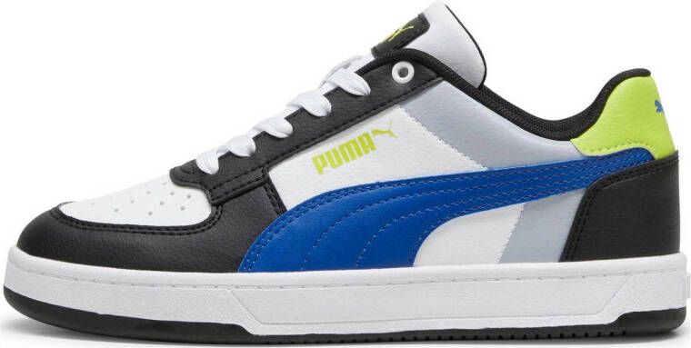 Puma Caven 2.0 Block sneakers wit blauw groen Imitatieleer 35.5