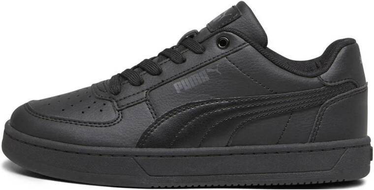 Puma Caven 2.0 sneakers zwart antraciet Jongens Meisjes Imitatieleer Effen 35.5