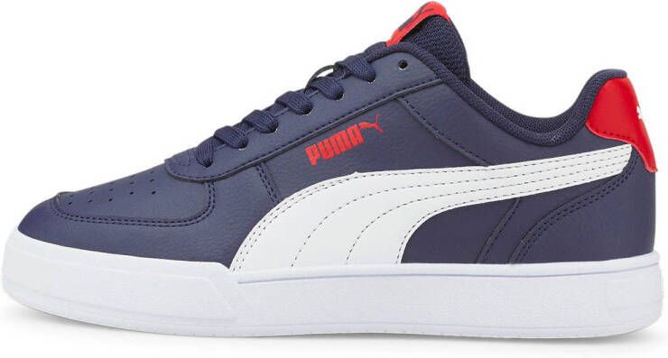 Puma Caven Jr sneakers donkerblauw wit rood