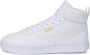 PUMA Caven Mid Unisex Sneakers White TeamGold GrayViolet - Thumbnail 1
