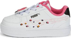 Puma Caven Small World sneakers wit roze