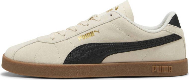PUMA Club II Unisex Sneakers Alpine Snow- Black- Gold