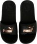 Puma Cool Cat Wns badslippers zwart rosé goud - Thumbnail 1