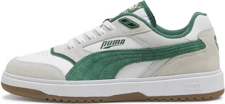 Puma Coublecourt Prm sneakers wit lichtgrijs groen
