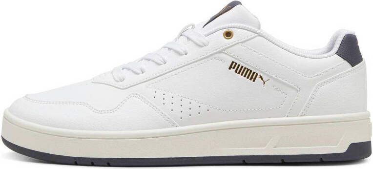 Puma Klassieke Court Sneaker Grijs Goud White Heren