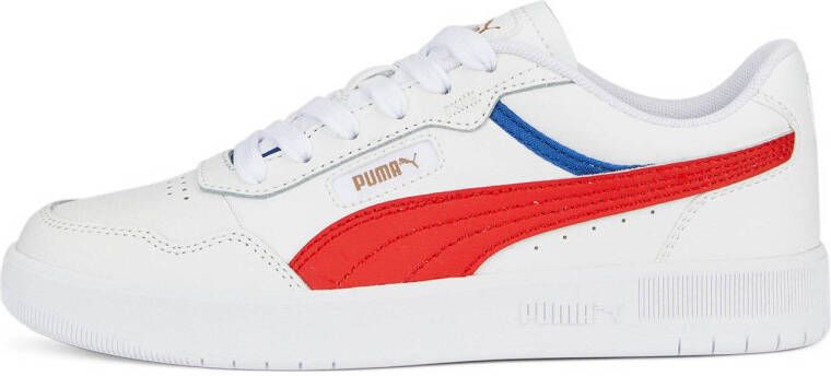 Puma Court Ultra sneakers wit rood blauw