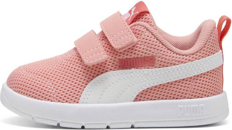 Puma Courtflex V3 Mesh sneakers roze wit