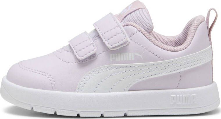 Puma Courtflex V3 V sneakers lila wit roze
