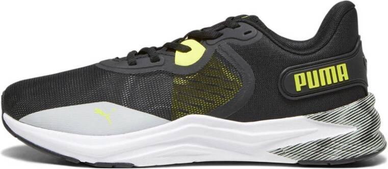 Puma Disperse XT 3 hardloopschoenen antraciet geel