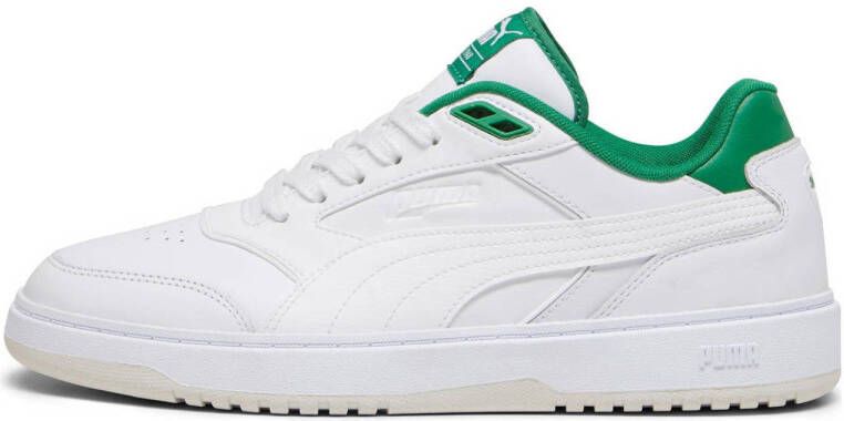 Puma Doublecourt sneakers wit groen