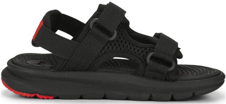 Puma Evolve sandalen zwart rood wit Mesh Meerkleurig 34.5 Sneakers