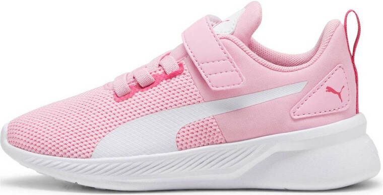 Puma Flyer Runner V PS sneakers lichtroze wit Jongens Mesh Meerkleurig 30