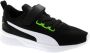 Puma Flyer Runner V PS sneakers zwart geel wit Jongens Mesh Meerkleurig 30 - Thumbnail 1