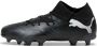 Puma Future 7 Match FG AG Junior voetbalschoenen zwart wit Imitatieleer 33 - Thumbnail 1