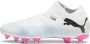 PUMA Future 7 Match Gras Kunstgras Voetbalschoenen (MG) Wit Roze Zwart - Thumbnail 1