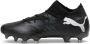 PUMA FUTURE 7 MATCH FG AG Heren Sportschoenen Black- White - Thumbnail 1