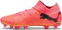 Puma Future 7 Match FG AG voetbalschoenen roze oranje zwart - Thumbnail 1