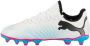 Puma Future 7 Play FG AG Junior voetbalschoenen wit roze blauw Jongens Meisjes Imitatieleer 28 - Thumbnail 1