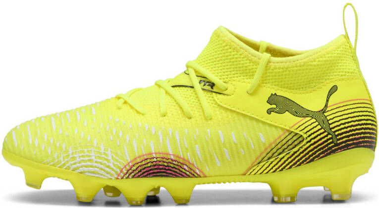 PUMA FUTURE 8 MATCH FG AG Jr Unisex Sportschoenen Yellow Alert- Black-Sun Struck