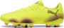 Puma FUTURE 8 PLAY FG AG senior voetbalschoenen geel zwart oranje - Thumbnail 1