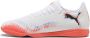 PUMA FUTURE 8 PLAY IT Unisex Sportschoenen White- Black-Glowing Red - Thumbnail 1