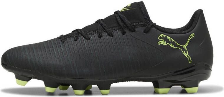 PUMA FUTURE 8 PLAY FG AG Unisex Sportschoenen Black-Fizzy Light-Green Terrain