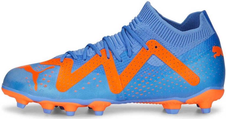 Puma Future Match voetbalschoenen blauw oranje