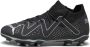 Puma Future Match voetbalschoenen zwart zilver Imitatieleer 32 - Thumbnail 1