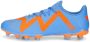 PUMA Future Play Gras Kunstgras Voetbalschoenen (MG) Blauw Oranje Wit - Thumbnail 1