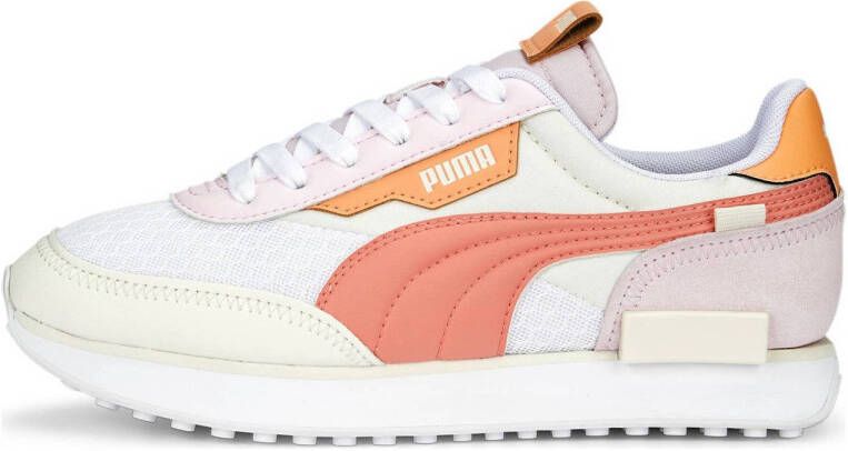 Puma Future Rider Pastel sneakers wit roze oranje