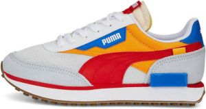 Puma Future Rider Splash Jr sneakers grijs rood oranje