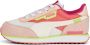 Puma Future Rider Splash sneakers roze wit groen Imitatieleer 30 - Thumbnail 2