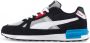 Puma Graviton Pro sneakers zwart wit lichtgrijs zilver blauw - Thumbnail 1